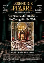 Pfarrbrief 171 - 2012 - Lebendige Pfarre - St.Jakob Windischgarsten ...