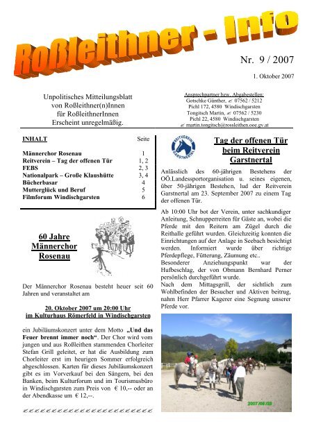 Datei herunterladen - .PDF - Gemeinde Roßleithen