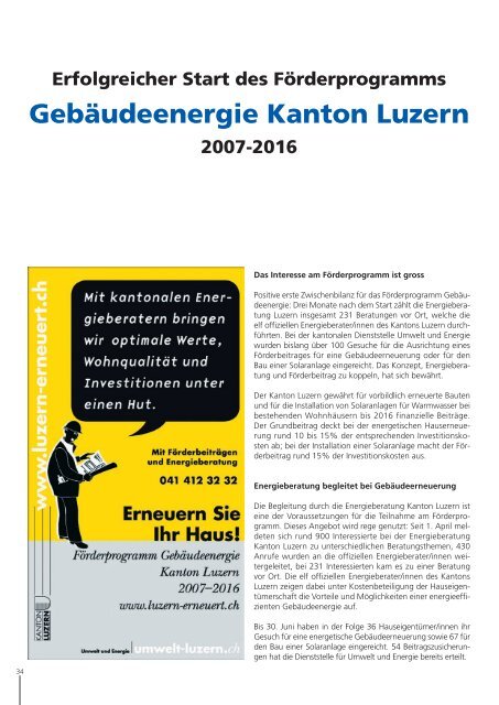 Bauen für die Zukunft - Zentralschweiz 2008 - Lika-Media-Consulting