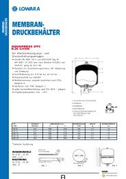 MEMBRAN- DRUCKBEHÄLTER