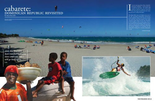 “Warning Cabarete Local” graphics. –rr - The Kiteboarder Magazine