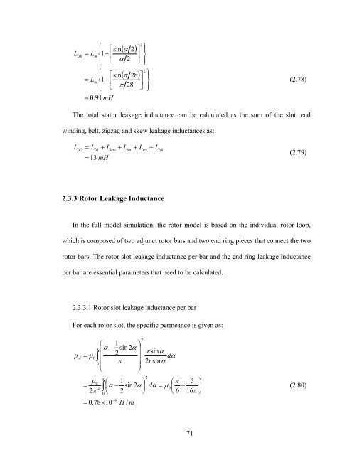 an investigation of dual stator winding induction machines