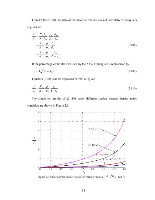 an investigation of dual stator winding induction machines