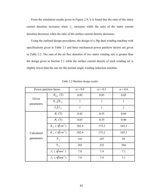 an investigation of dual stator winding induction machines