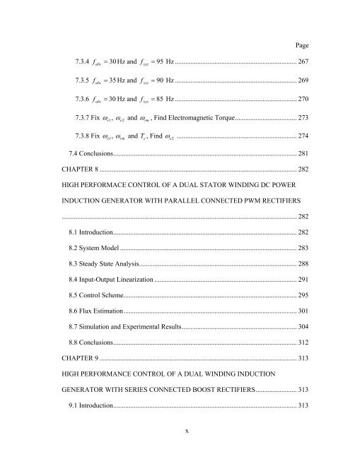 an investigation of dual stator winding induction machines