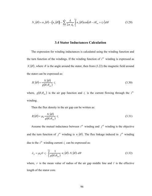 an investigation of dual stator winding induction machines