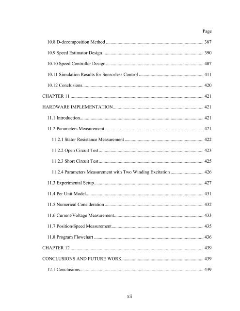 an investigation of dual stator winding induction machines