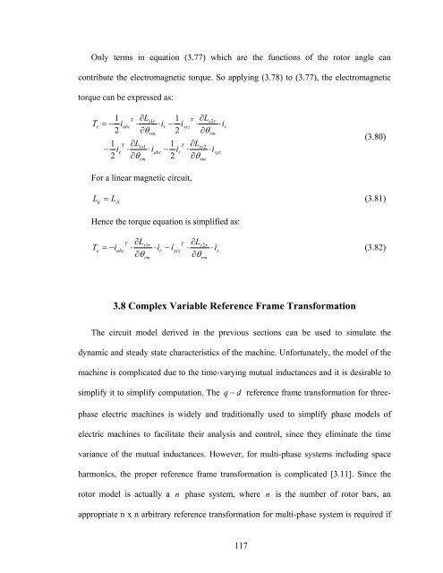 an investigation of dual stator winding induction machines