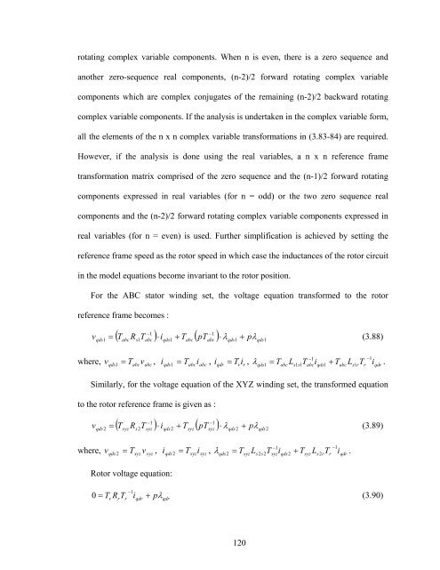 an investigation of dual stator winding induction machines