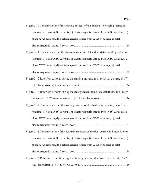 an investigation of dual stator winding induction machines