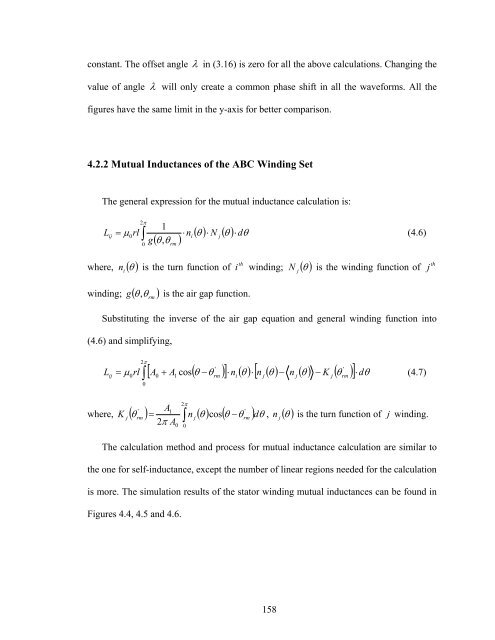 an investigation of dual stator winding induction machines