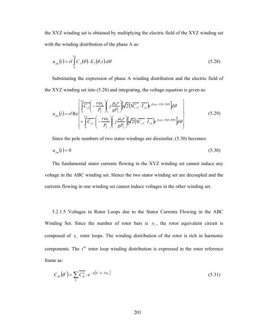 an investigation of dual stator winding induction machines