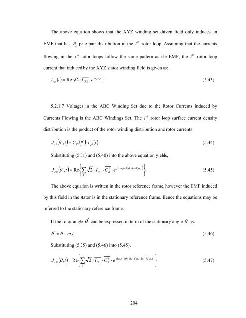 an investigation of dual stator winding induction machines