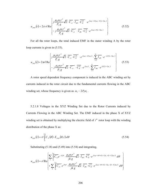 an investigation of dual stator winding induction machines