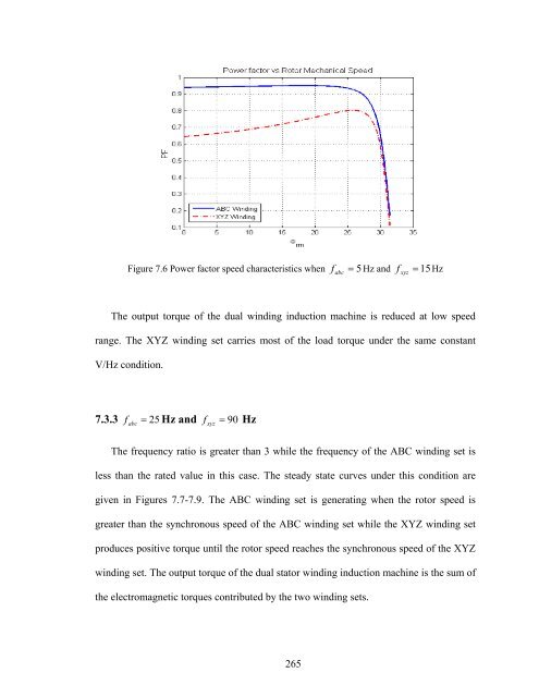 an investigation of dual stator winding induction machines