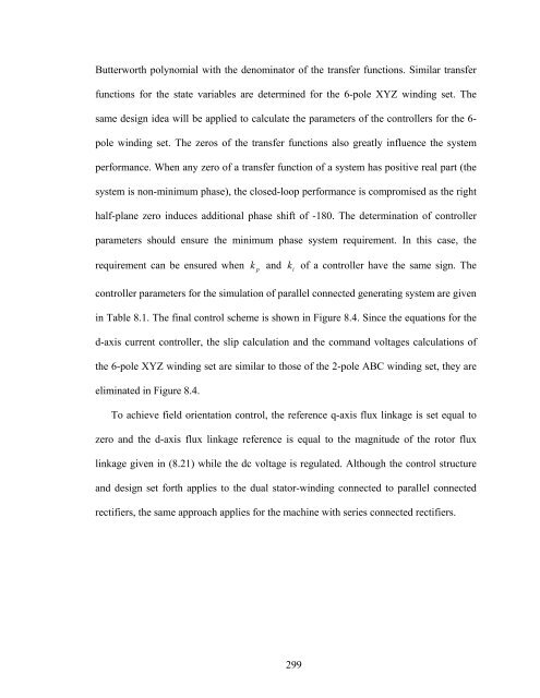 an investigation of dual stator winding induction machines