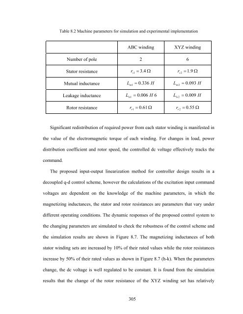 an investigation of dual stator winding induction machines