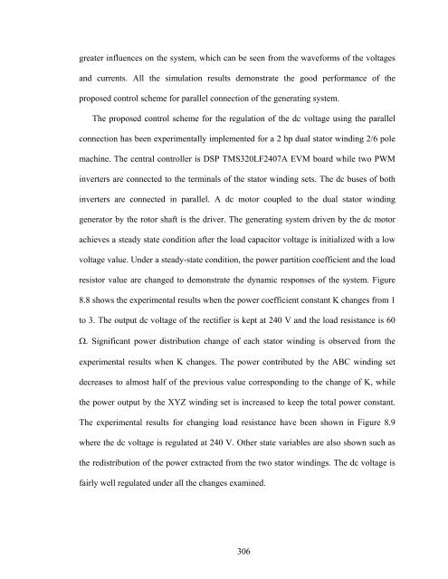 an investigation of dual stator winding induction machines