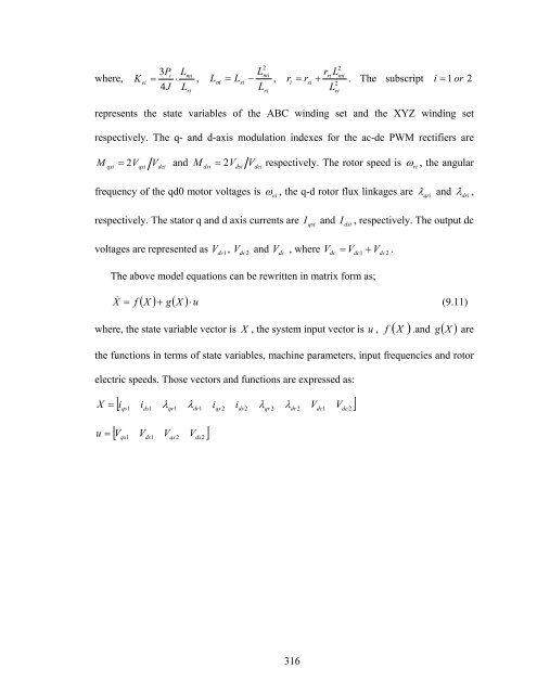 an investigation of dual stator winding induction machines