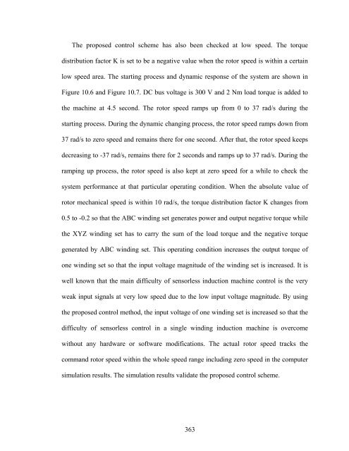 an investigation of dual stator winding induction machines