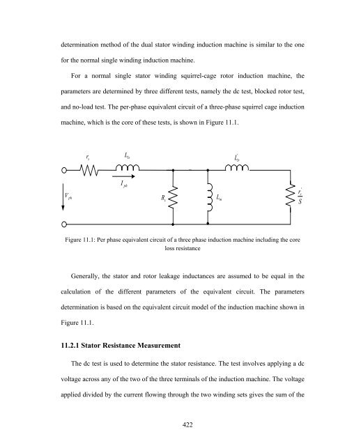 an investigation of dual stator winding induction machines