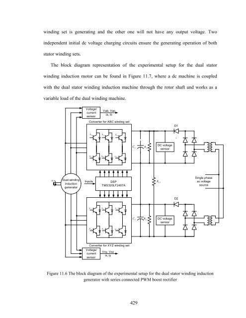 an investigation of dual stator winding induction machines