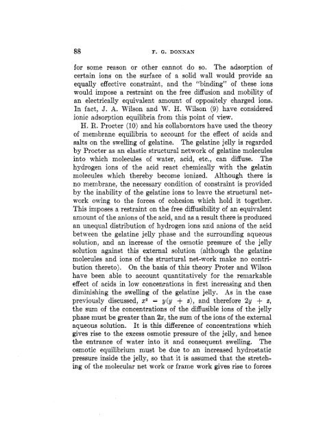 The theory of membrane equilibria