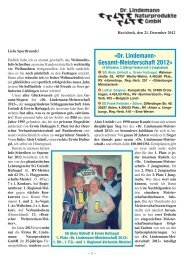 Infoschreiben Dezember 2012 (PDF-Datei) - Dr. Lindemann ...