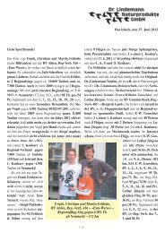 Infoschreiben Juni 2012 (PDF-Datei) - Dr. Lindemann Naturprodukte ...