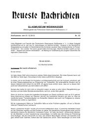 PDF-Datei, 5847 kB - Glasmuseum Weißwasser