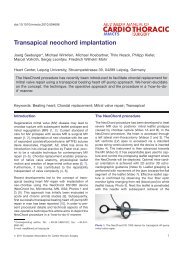 Transapical neochord implantation - Multimedia Manual Cardio ...