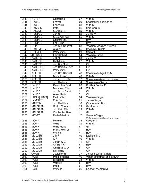 1 EMBARKATION REGISTER Appendix V2