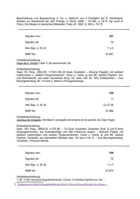 die handschriften der öffentl - Oberösterreichische Landesbibliothek