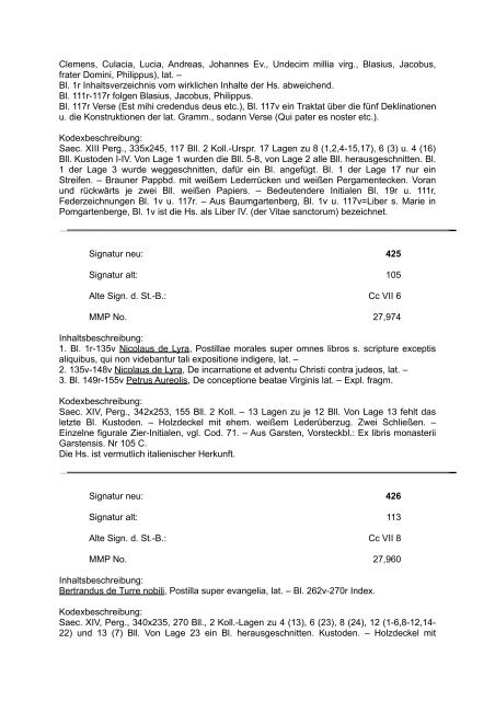 die handschriften der öffentl - Oberösterreichische Landesbibliothek