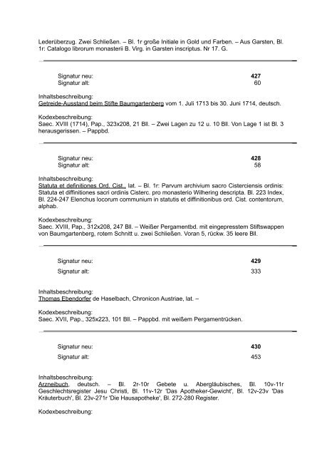 die handschriften der öffentl - Oberösterreichische Landesbibliothek