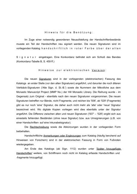 die handschriften der öffentl - Oberösterreichische Landesbibliothek
