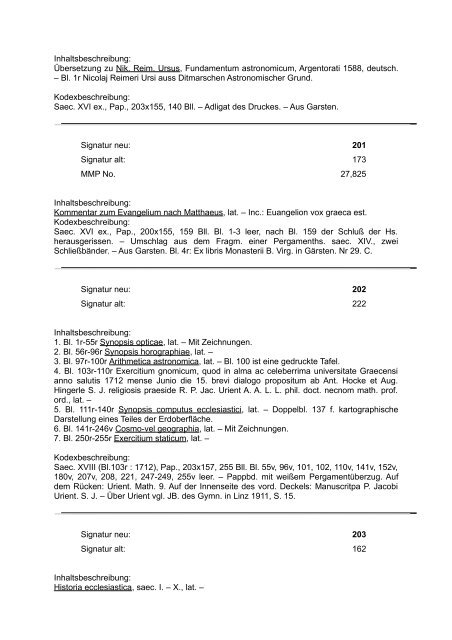 die handschriften der öffentl - Oberösterreichische Landesbibliothek