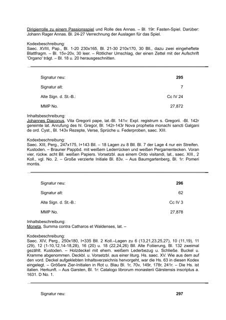 die handschriften der öffentl - Oberösterreichische Landesbibliothek