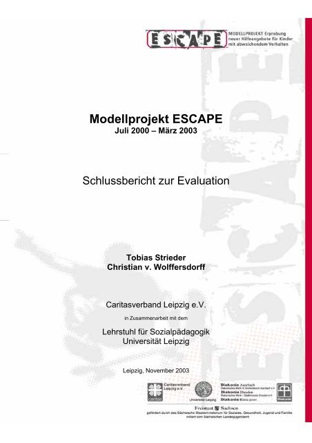 Modellprojekt ESCAPE - Familie - Freistaat Sachsen
