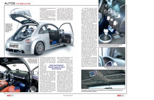 Der Beetle RSI ist selten – von ihm existieren gerade ... - Lambda-Tec