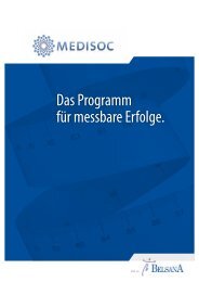 Infobroschüre Medisoc - Belsana Medizinische Erzeugnisse