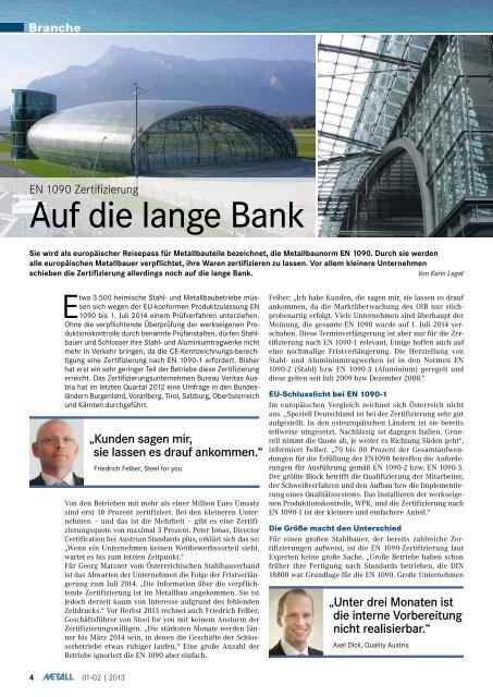 Ausgabe als PDF - Metall