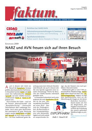 Faktum Ausgabe August & September 2009 - NARZ/AVN