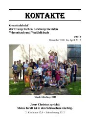 2012-1 gesamt - Evangelische Kirche in Wiesenbach