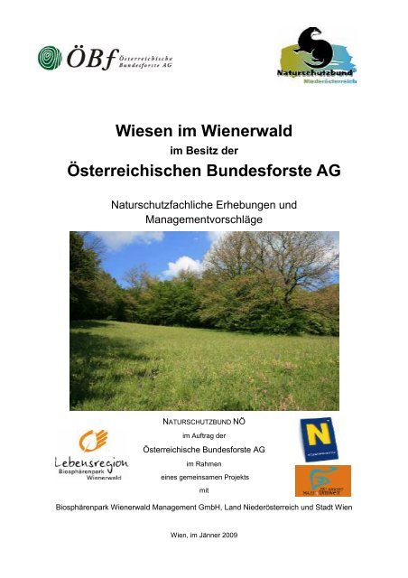 Wiesen im Wienerwald - Naturschutzbund NÖ