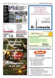 Ausgabe Nr. 23 vom 25.11.2011 Teil 3 - Langenzenn