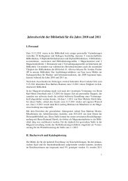 Jahresbericht 2010/11 - Erzbischöfliche Diözesan