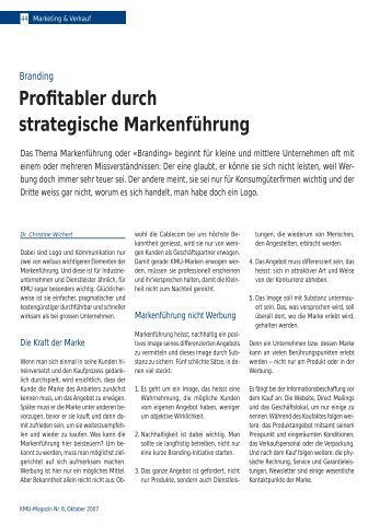 Profitabler durch strategische Markenführung - Logibrand