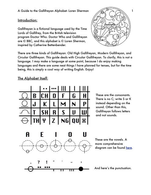 Gallifreyan