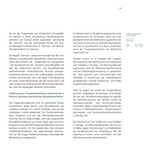 Das Landeskommando Brandenburg ( PDF , 2,9 MB - Dienststellen ...